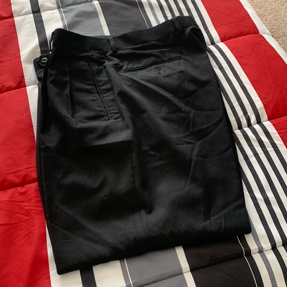Black 38/30 Regalo Men’s Dressed Pants